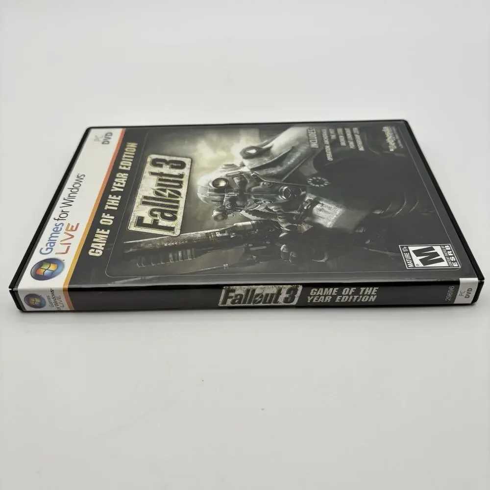 PC DVD Windows Live - Fallout 3: Game of the Year Edition Very Good Condition.